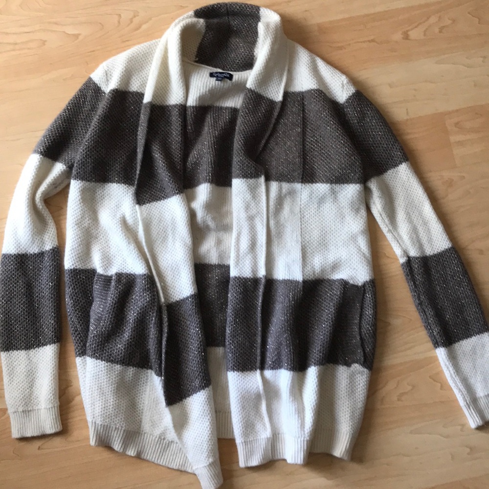 NWOT Splendid Small Striped Oversized Cardigan